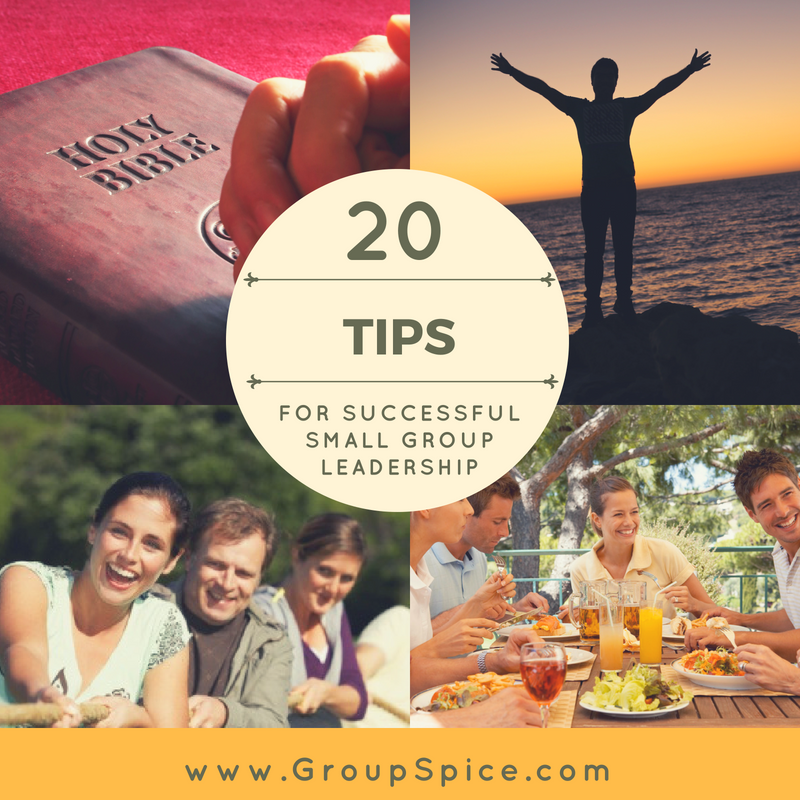 20 Tips for Successful Small Group Leadership